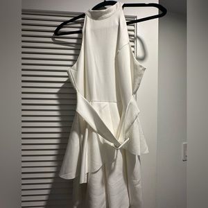 Do Be white shorts romper